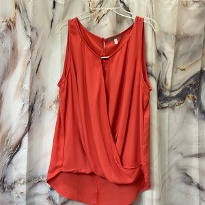 Staccato dress tank top. Size Medium. Color is Coral.